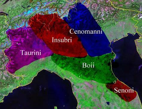 Popolazioni galliche del Nord Italia